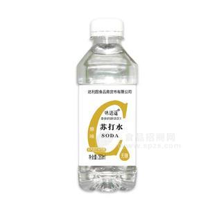 味逍遥原味苏打水饮料350ml