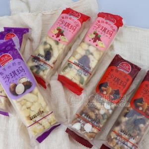 黑糖坚果蔓越莓沙琪玛