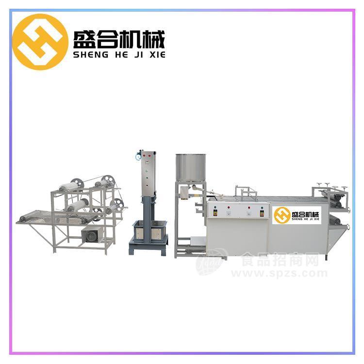 臨沂仿手工豆腐皮機廠家  手動豆腐皮切絲機