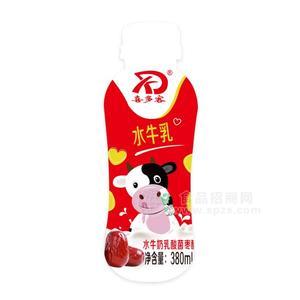 喜多客水牛奶乳酸菌飲料乳飲料380ml