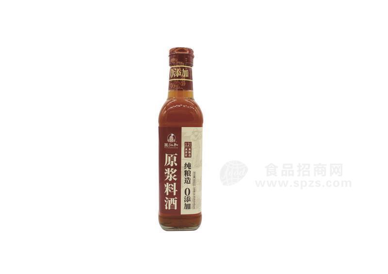 王仁和料酒  纯粮酿造0添加  500ml*12/箱