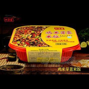 加洛福雞米芽菜米飯自熱方便米飯招商方便食品代理260g