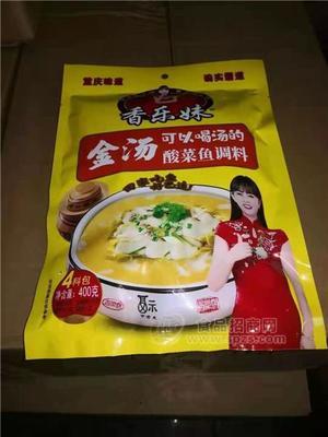 香乐妹金汤酸菜鱼调料