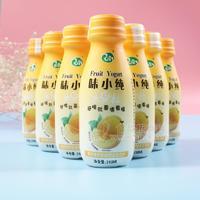 心牧语味小纯黄桃果粒配制型含乳饮料310ml