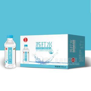 姬掌柜無汽無糖蘇打水飲料招商整箱裝蘇打水代理廠家直銷350mlx24瓶