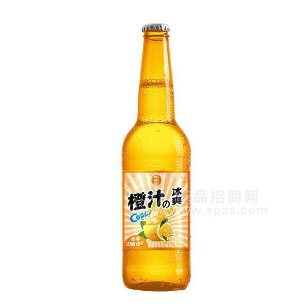 冰爽甜橙果味碳酸飲料招商風(fēng)味飲料代理果味汽水廠家直銷新品上市