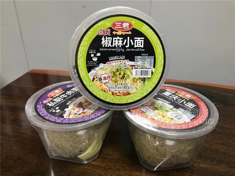 三君方便食品椒麻小面142g