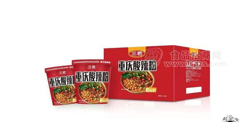 三君重慶酸辣粉方面食品