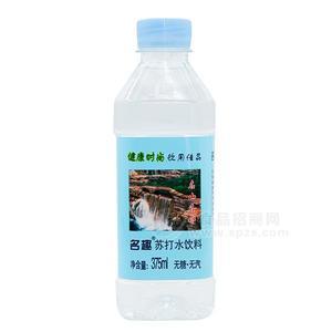 名趣無糖無汽蘇打水飲料375ml