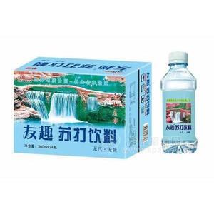 友趣無汽無糖蘇打飲料360mlx24瓶