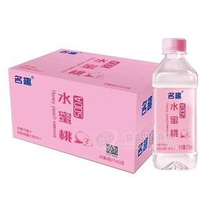 名趣水蜜桃蘇打飲料375mlx24瓶