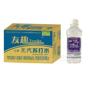 友趣無糖無汽蘇打水飲料350mlx24瓶