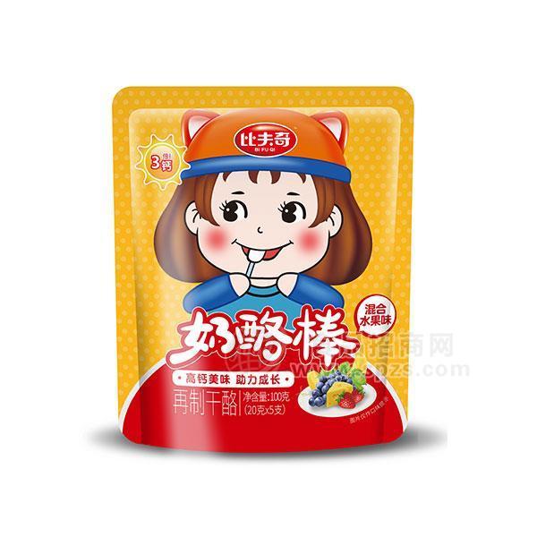 ·混合水果味奶酪棒比夫奇奶酪棒厂家直销再制干酪儿童乳制品代理20gx5支 