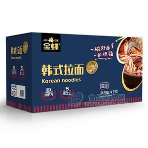 金蝶韩式拉面整箱装饼形面条招商代理新品上市4kg