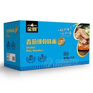 香葱排骨味面非油炸餐饮面条招商整箱装金蝶面条代理4kg
