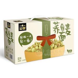 金蝶蕎麥面精品蔬菜面招商整箱裝面條代理1.75kg