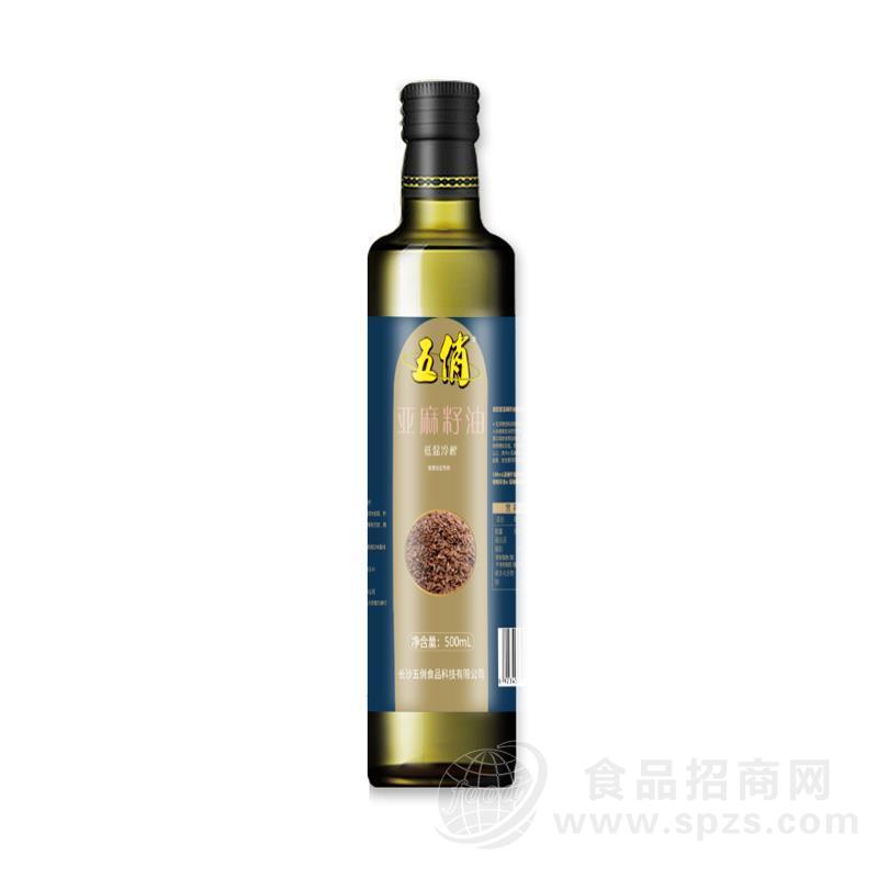 五俏亚麻籽油500ml