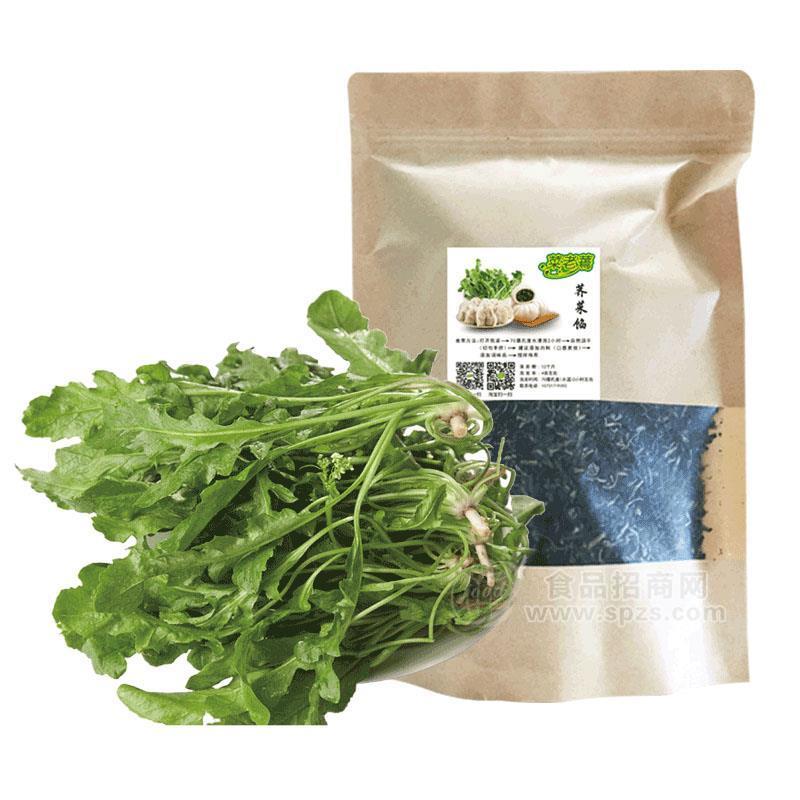菜老蔫脱水荠菜 干荠荠菜 鲜野菜 速冻水饺馅