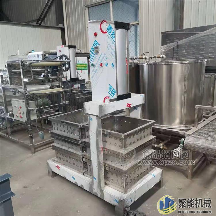 厂家热销全自动豆腐干机 自动灌浆厚薄均匀豆干机