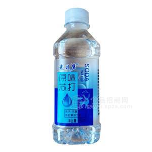 麥貝多原味蘇打水招商果味蘇打水飲料代理新品上市350ml