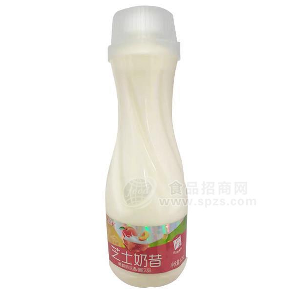 麦贝多黄桃芝士奶昔果味乳酸菌饮品招商1.25L
