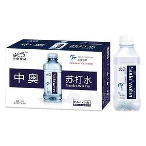 中奥饮品无糖无汽苏打水饮料350mlx24瓶