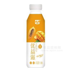 金世寳果昔飲品優(yōu)益滋芒果木瓜果昔410ml