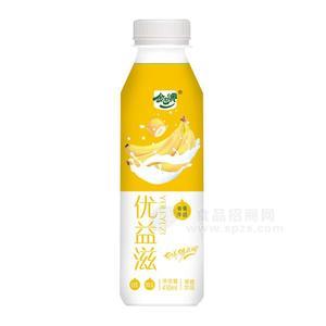 金世寳果昔飲品優(yōu)益滋香蕉牛奶果昔410ml