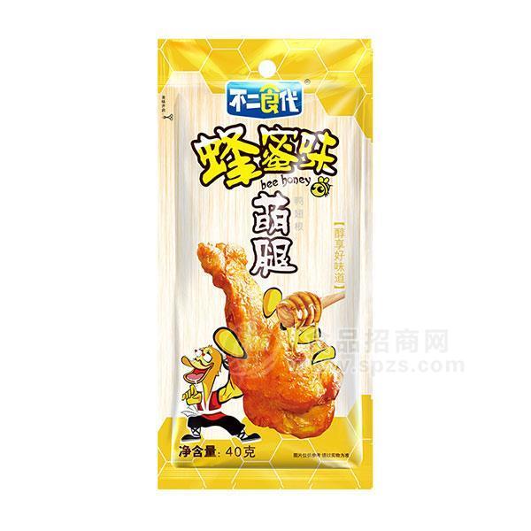 不二食代蜂蜜味萌腿休閑食品招商40g