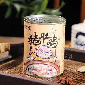 味爆猪肚鸡罐头招商肉罐头代理方便食品厂家直销520g