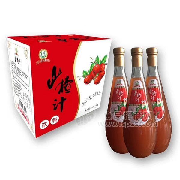 水之源山楂汁飲料果汁飲料1.5LX6瓶