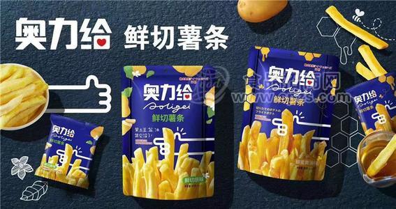 奥利给鲜切薯片90克