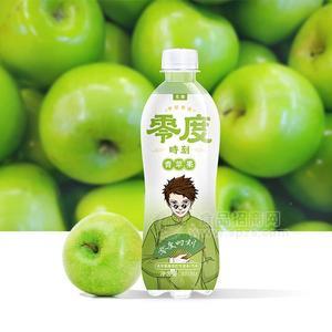 零度時(shí)刻青蘋(píng)果味蘇打氣泡水汽水480ml