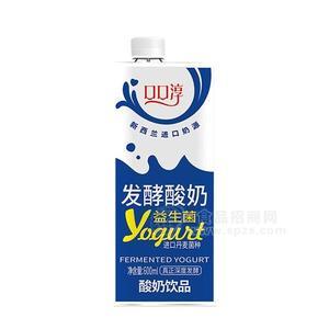 口口淳益生菌发酵酸奶饮品招商600ml