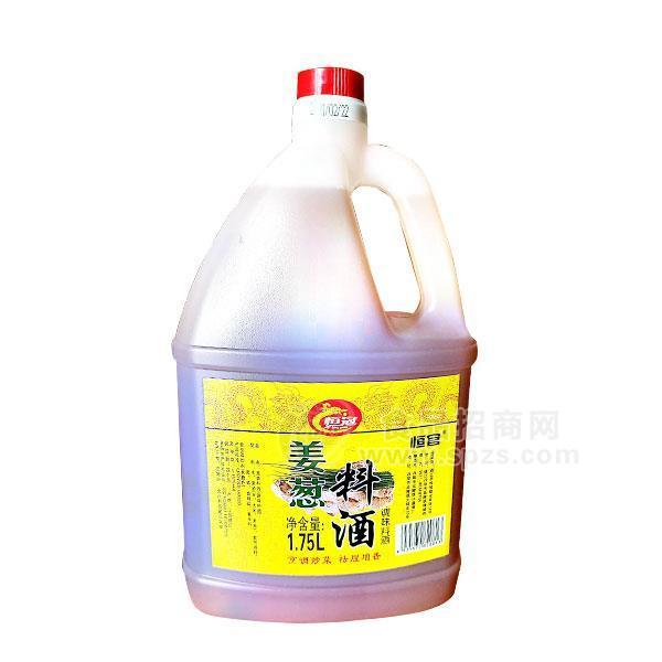 ·恒冠姜葱料酒调味品招商1.75L 