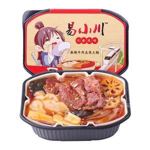 易小川川渝風味麻辣牛肉自熱火鍋方便食品