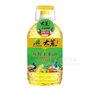 大荒壓榨玉米油招商食用油5L