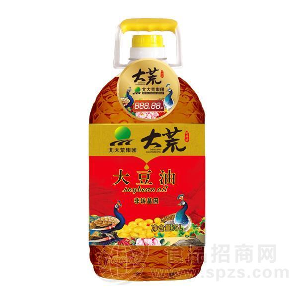 大荒大豆油招商食用油5L