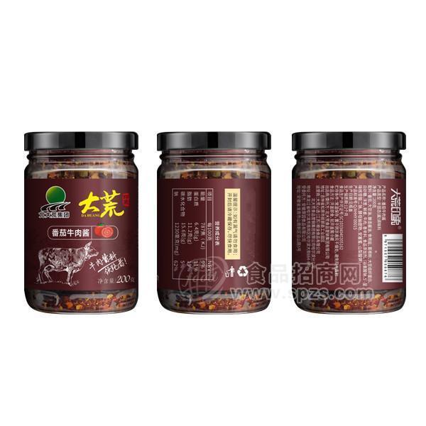 北大荒番茄牛肉醬調(diào)味品招商醬類200g