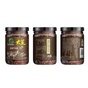 北大荒香菇牛肉醬調(diào)味品招商醬類200g