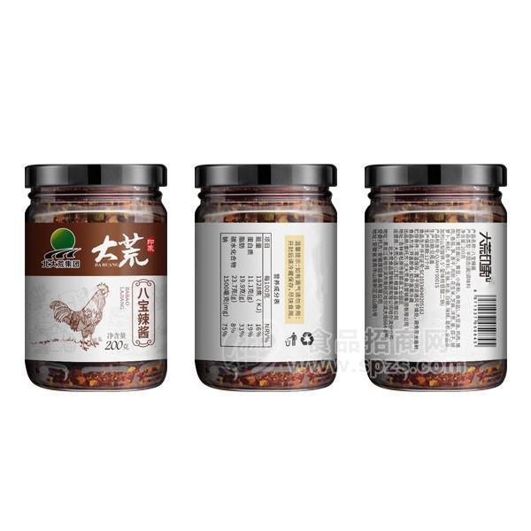 北大荒八寶辣醬醬調(diào)味品招商醬類200g