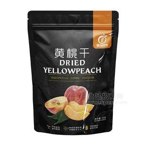 果谷良農黃桃干水果干休閑食品80g