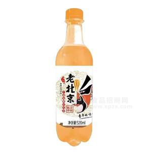 老北京千禧島橙汁汽水520ml