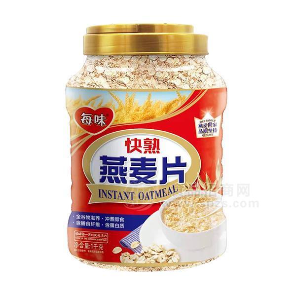 ·每味快熟燕麦片冲调食品1kg 