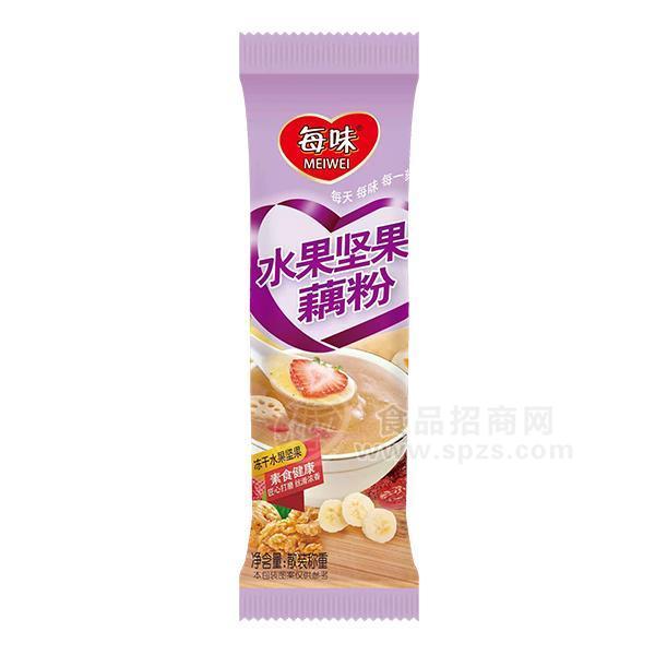 ·每味水果坚果藕粉冲调食品招商代理 