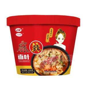 雪儿姐姐麻辣面叶方便食品108g