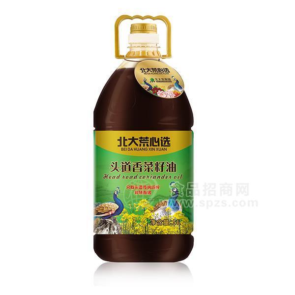 北大荒頭道香菜籽油調(diào)味品招商5L