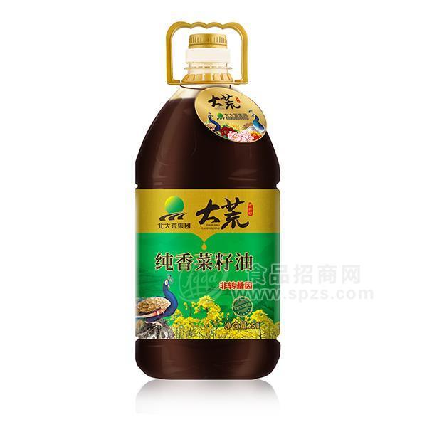 北大荒香菜籽油調(diào)味品米面糧油招商調(diào)和油5L