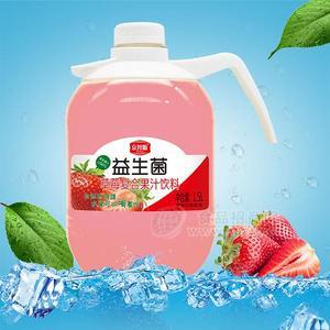 益生菌草莓复合果汁饮料招商1.5L