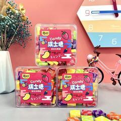 萌孩子瑞士糖综合水果味糖类糖果招商220g